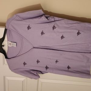 Women's layerd look blouse. Size L.